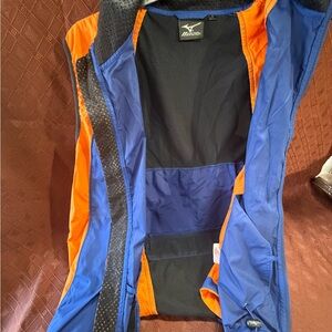 Mizuno Orange and Blue Sport Jacket